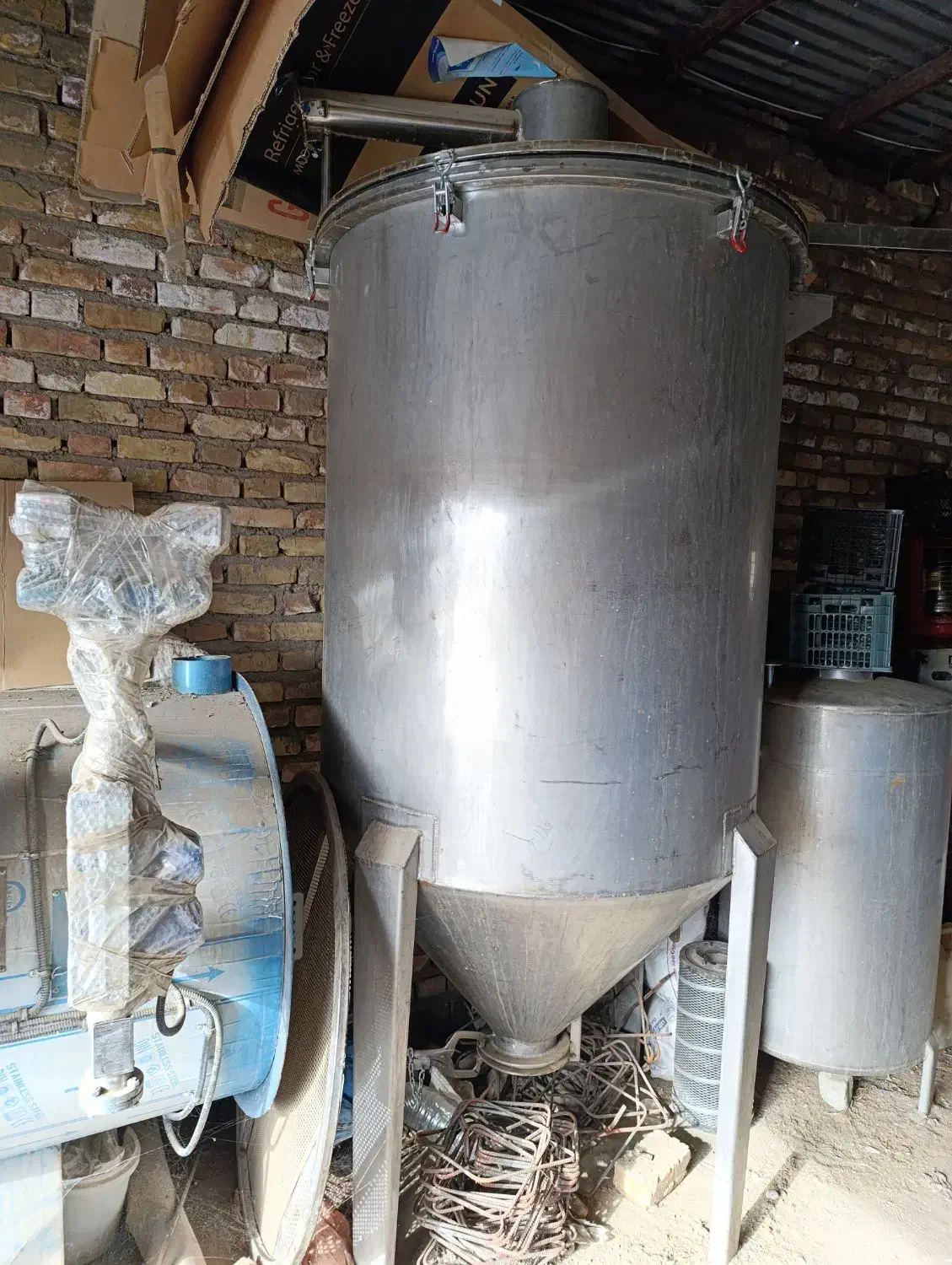 فروش دیگ گلاب گیری وبویلر|ماشین‌آلات صنعتی|لاله زار, |دیوار