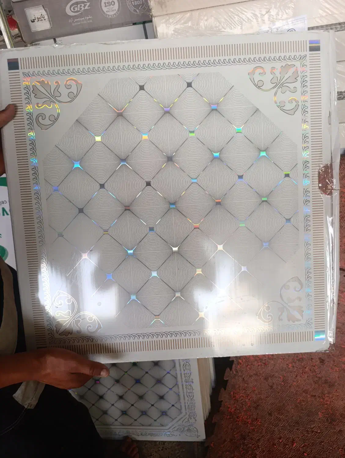 نصب سقف کاذب 60 60 pvc گچی|خدمات پیشه و مهارت|چهاردانگه (تهران), |دیوار