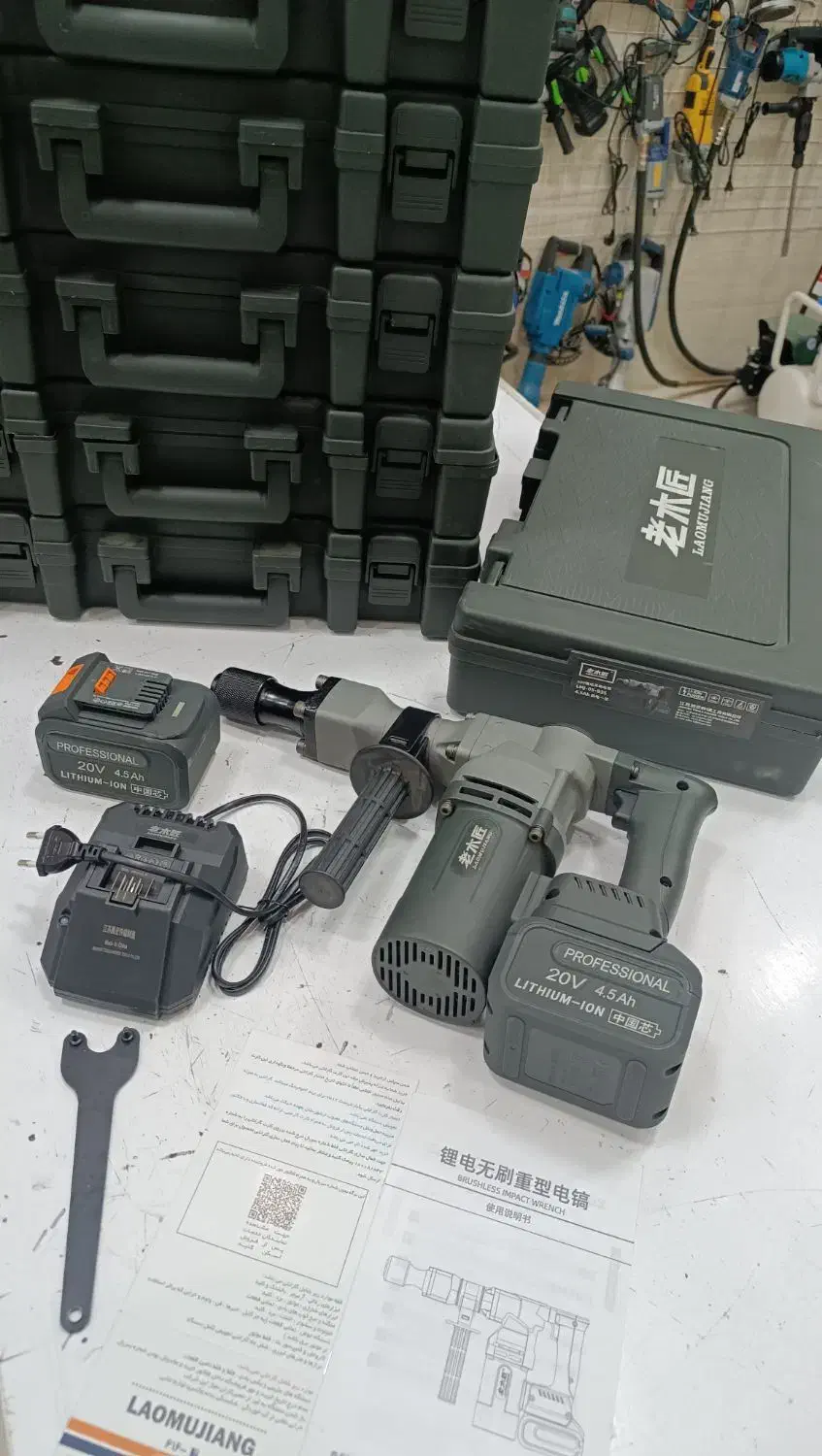 پیکور چکش تخریب ۹کیلویی شارژی سیستم گیریسی بتن کن|ماشینآلات صنعتی|شیراز, شهرک رضوان|دیوار