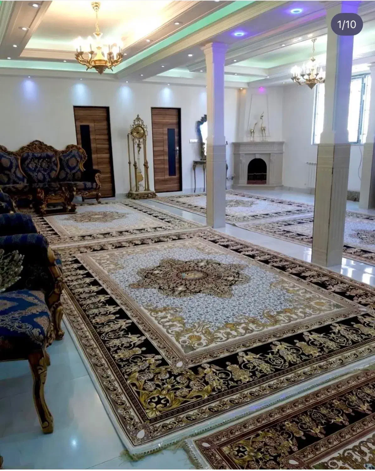 فرش امیران فرش 700شانه نخ اصل کد ۲۳۴۱ کرم|فرش|شیراز, عادل آباد|دیوار