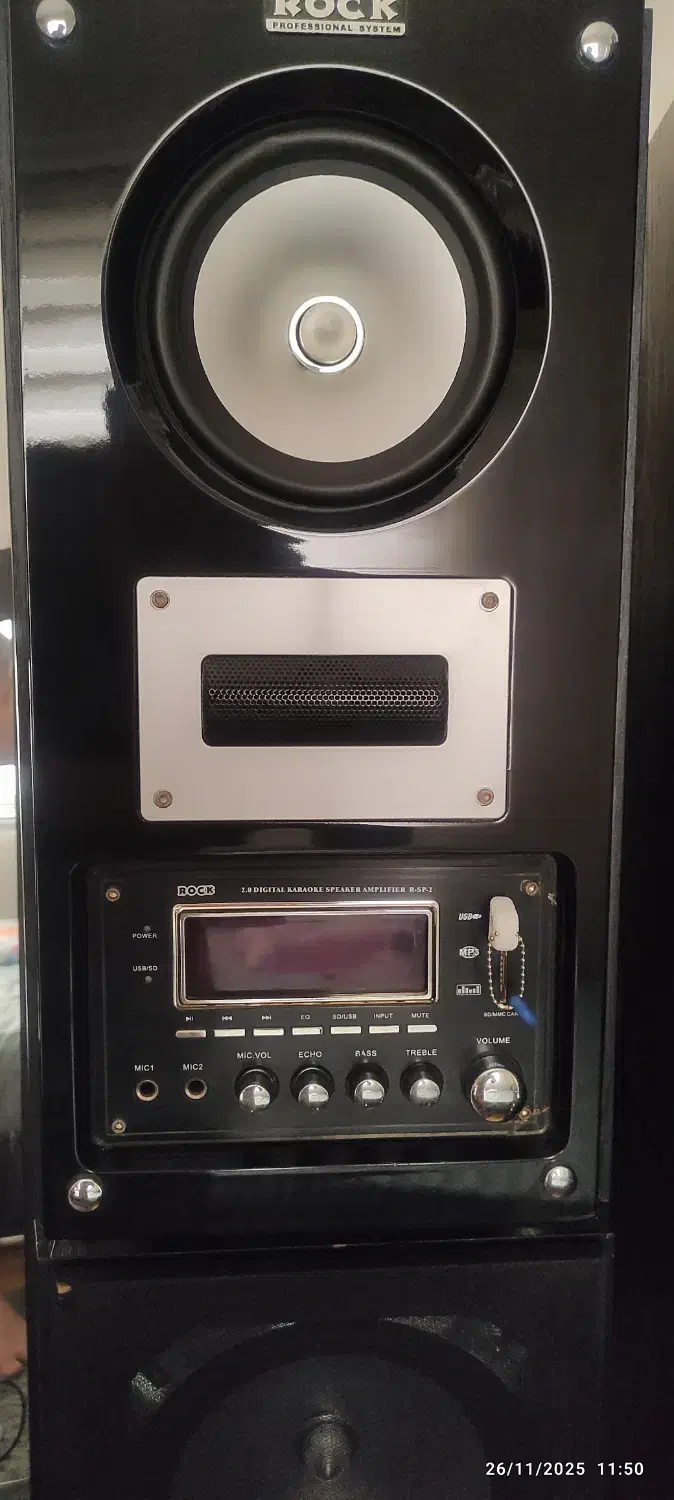 باند اسپیکر ایستاده دوقلو ROCK|سیستم صوتی خانگی|رشت, سعدی (تختی)|دیوار