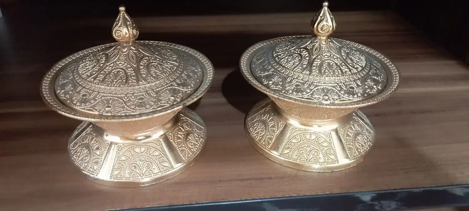 شکلات خوری و قندان سیلور|کلکسیون اشیاء عتیقه|قم, نوقطار|دیوار