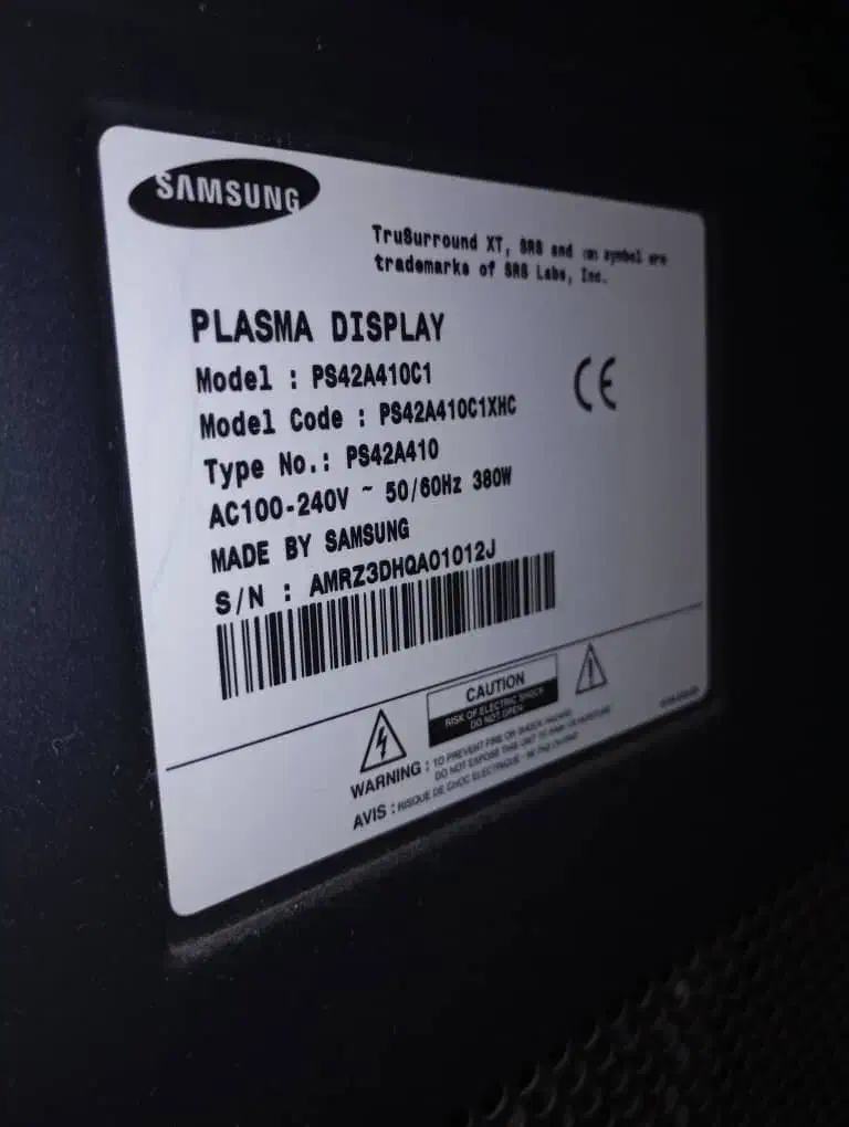 تلویزیون سامسونگ ۴۲ اینچ|تلویزیون و پروژکتور|فردیس, شهرک ناز|دیوار