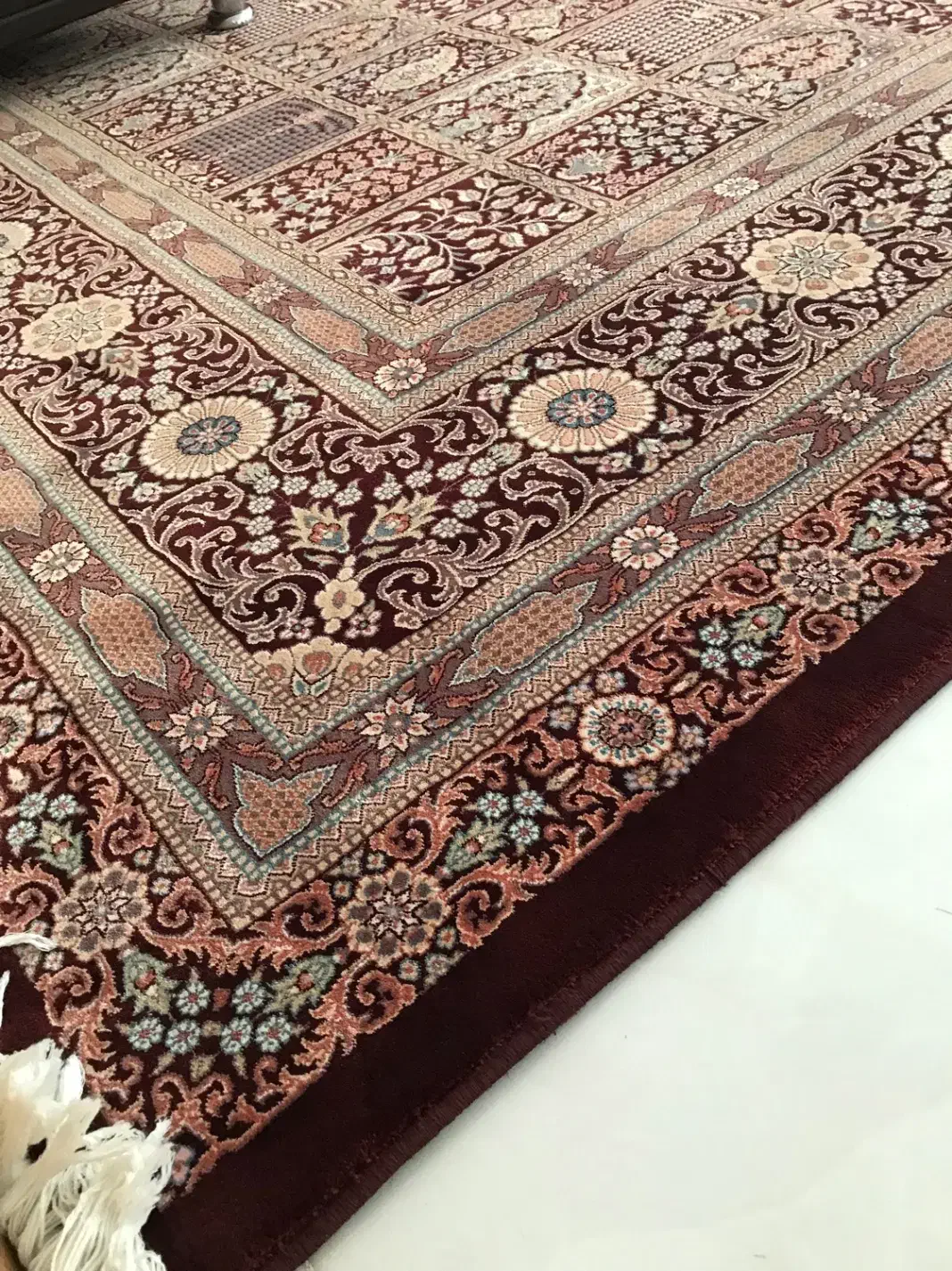 فرش ۹ متری ابریشم فرهی|فرش|شاهرود, |دیوار