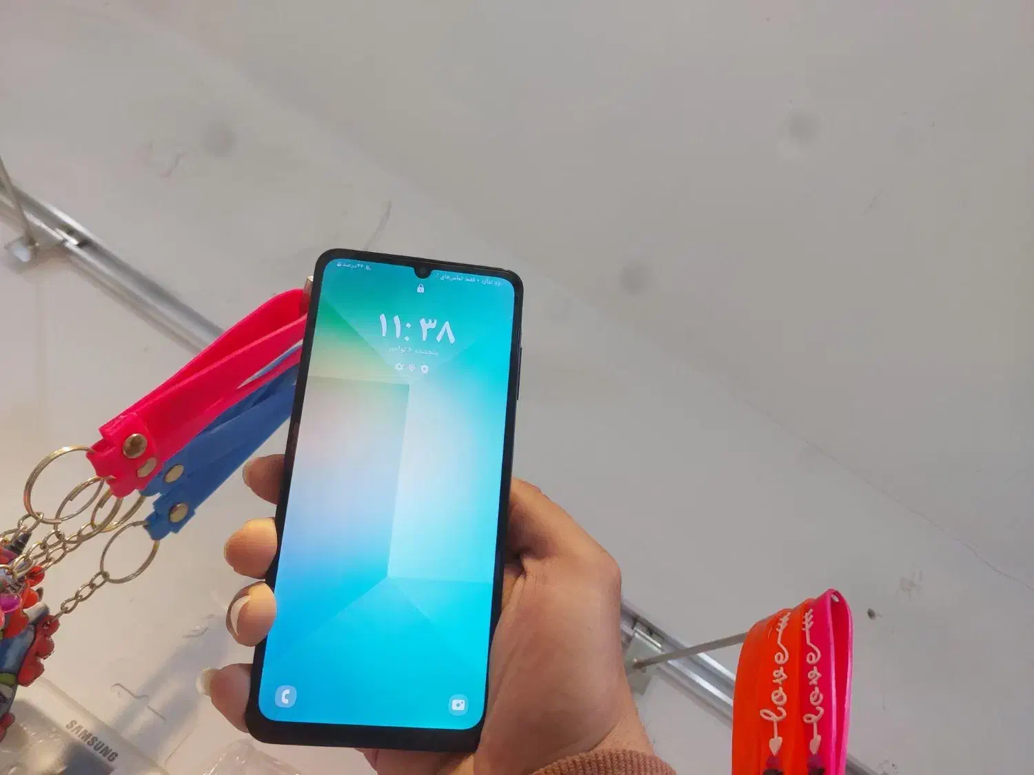 گوشی سامسونگ.A06 128.تمیزدرحدنو|موبایل|قم, عربستان|دیوار