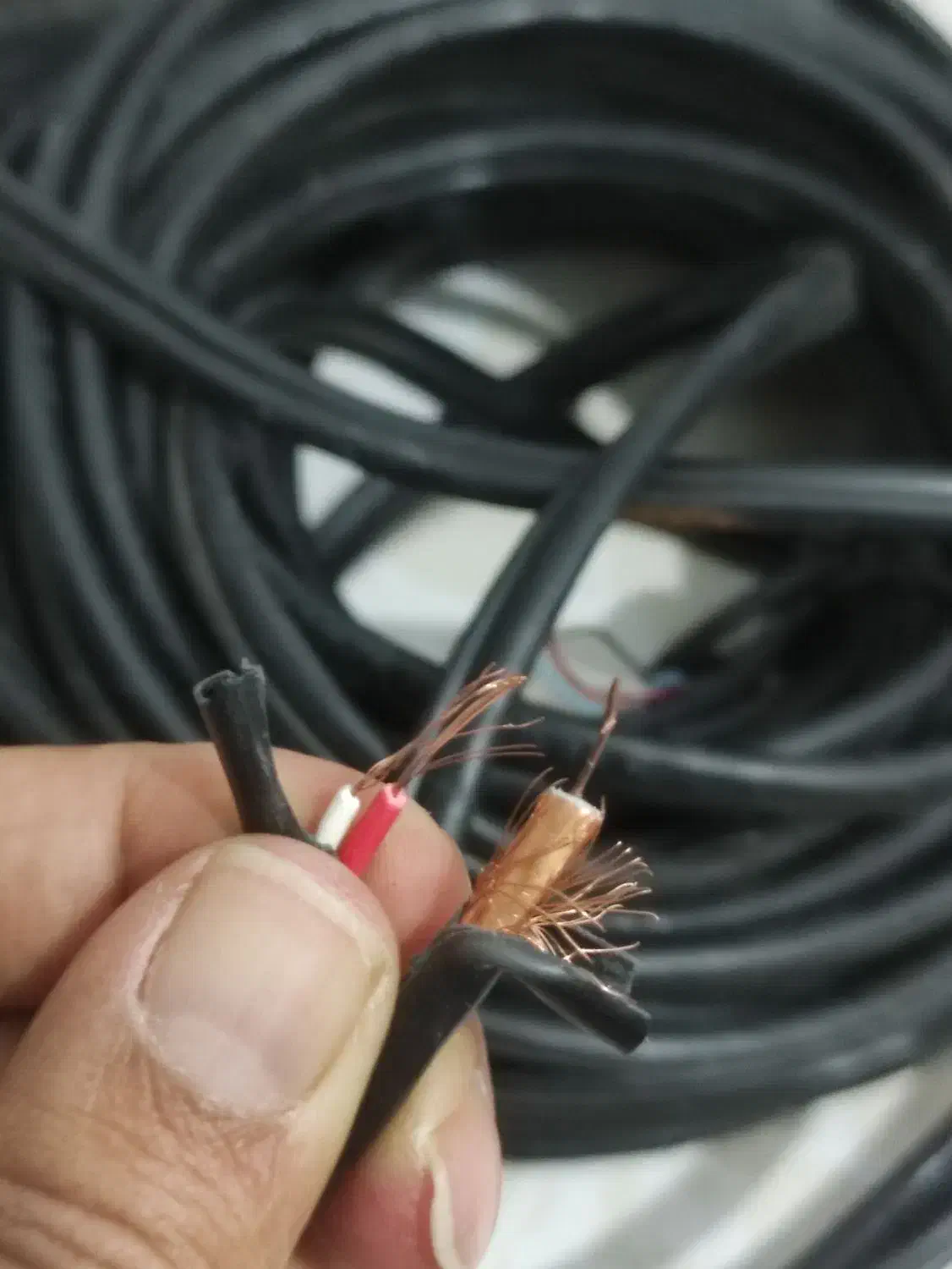 کابل ترکیبی دوربین . آدابتور دوربین . فیش دوربین|دوربین مداربسته|هشتگرد, شهرک بوستان|دیوار