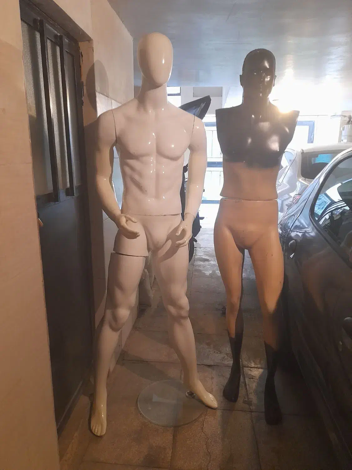 فروش مانکن دو عدد باهم|فروشگاه و مغازه|تهران, سلسبیل شمالی|دیوار
