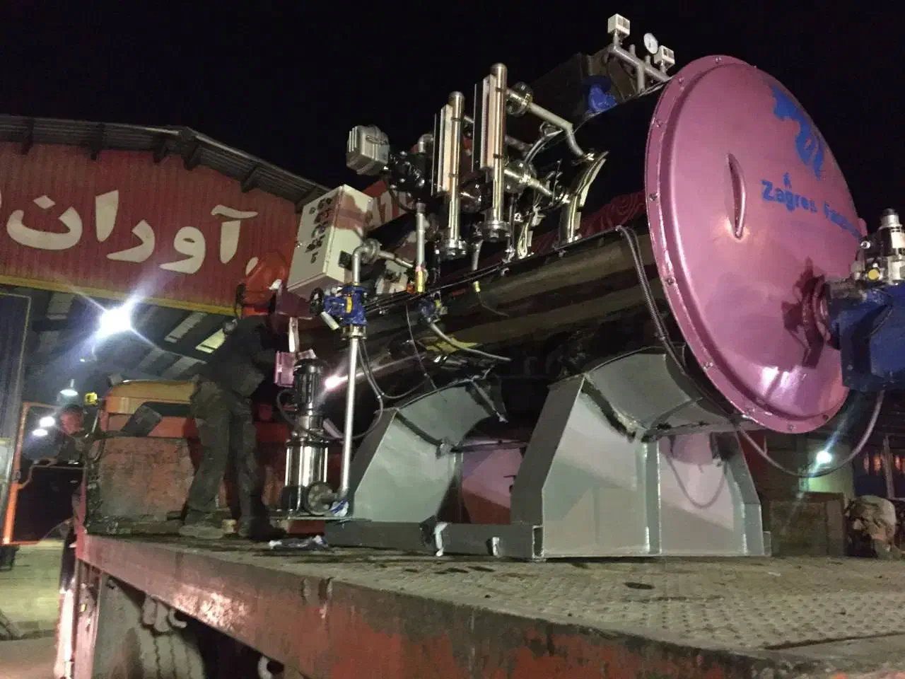 دیگ عایق بندی شده بخار|ماشینآلات صنعتی|ارومیه, |دیوار