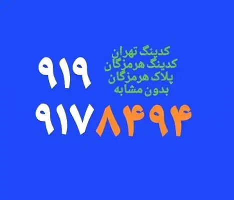 0919.917.84.94|سیم‌کارت|بندرعباس, |دیوار