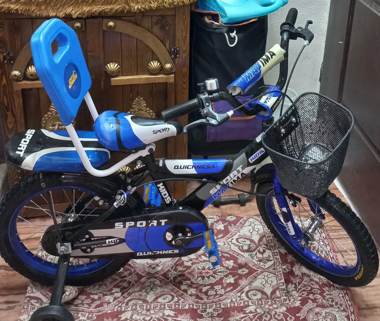 ۲عدد دوچرخه ۱۶ در حد آکبند ماکسیما و بی ام ایکس|دوچرخه، اسکیت، اسکوتر|هشتگرد, شهرک گلها|دیوار