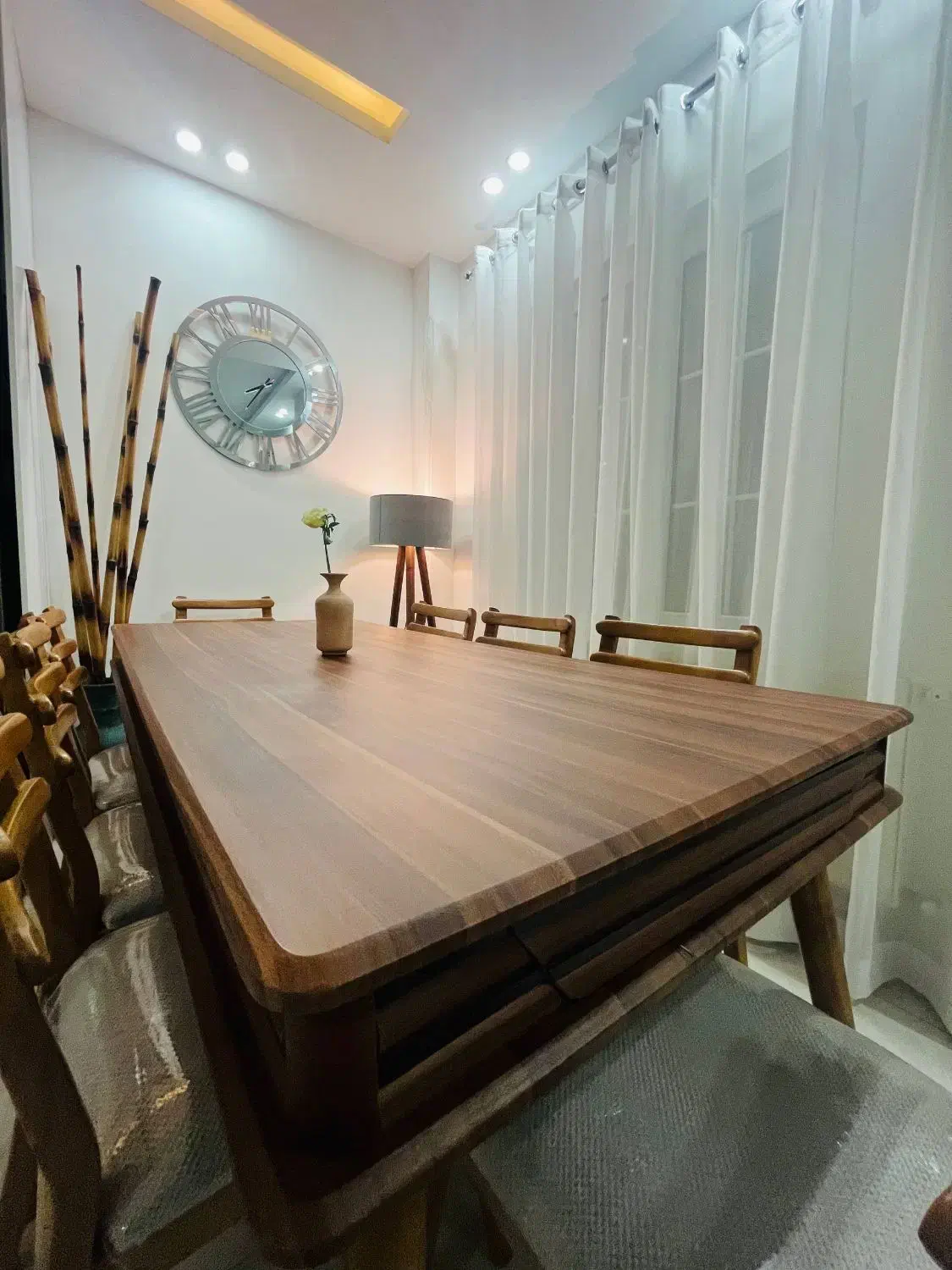 میز ناهار خوری ۸ نفره چوب راش|میز و صندلی غذاخوری|کیاشهر, |دیوار