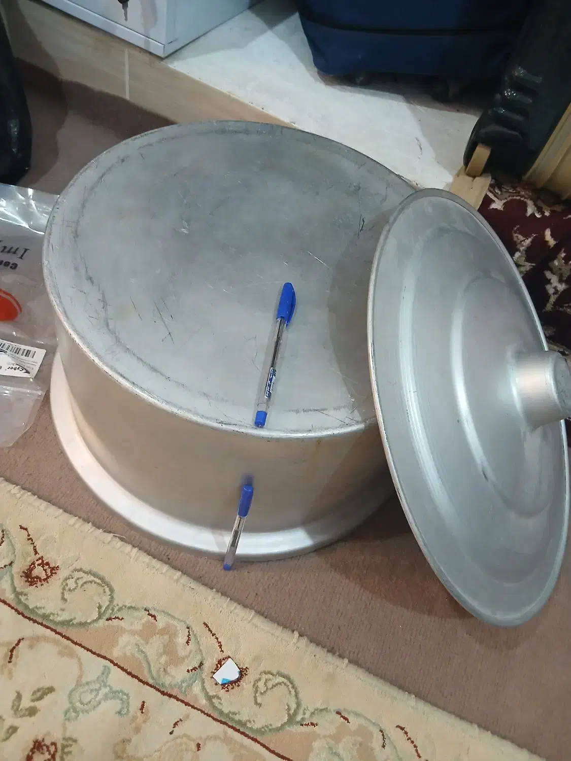 قابلمه روحی کم کار درحدنوتقریبا۲۰نفر|ظروف پختوپز|مینودشت, |دیوار