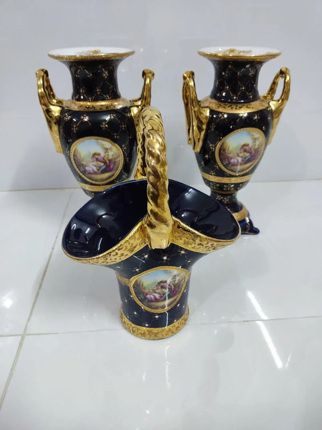 چینی سورمه ای|کلکسیون اشیاء عتیقه|اصفهان, فجر|دیوار