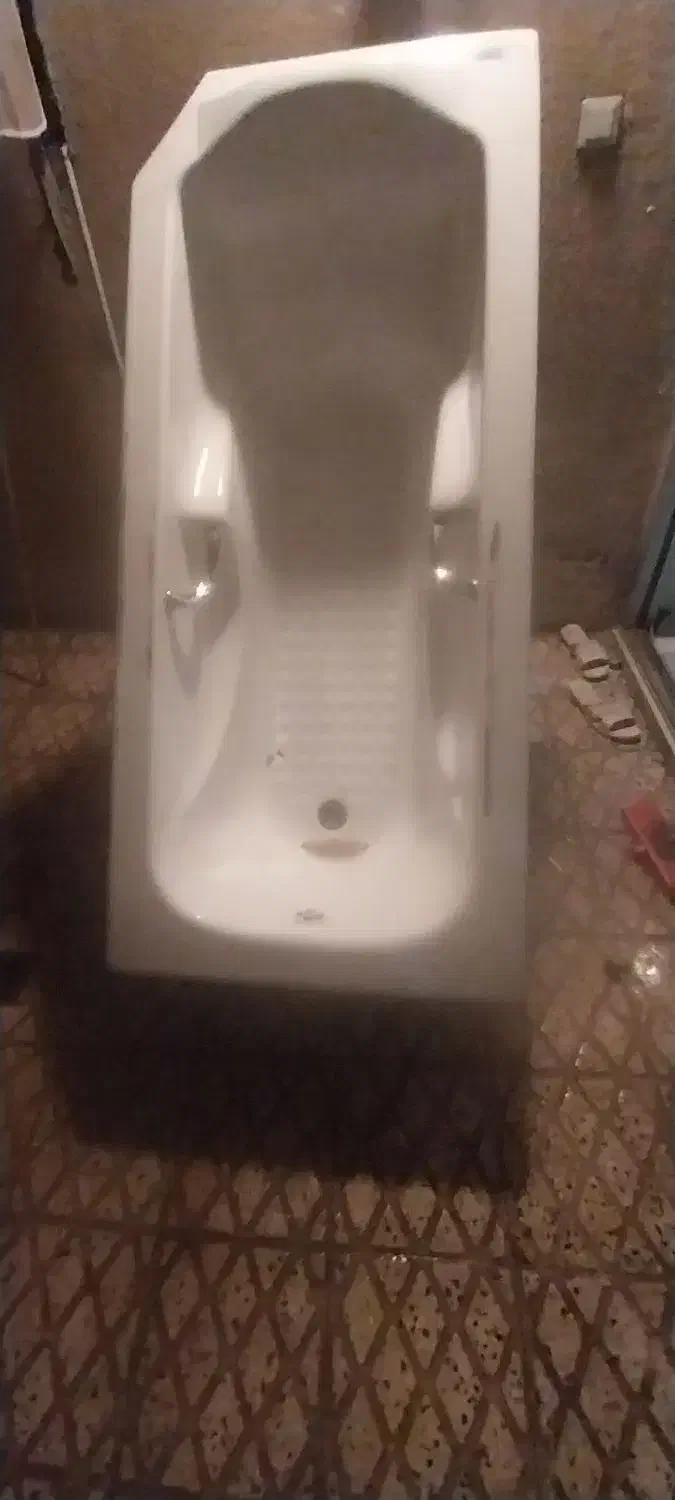 وان با پایه فلزی محکم اندازه ۶۰عرض طول ۱۸۰|لوازم حمام|زنجان, |دیوار