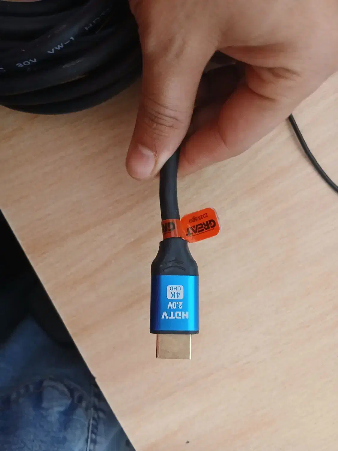 کابل HDMI مارک GREAT به متراژ۱۰ متر|قطعات و لوازم جانبی رایانه|قروه, |دیوار