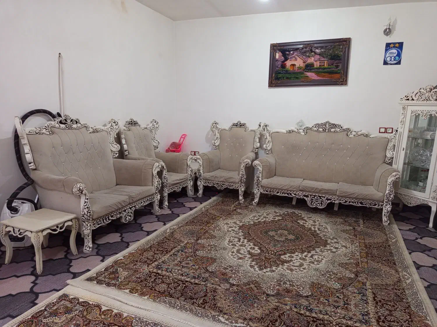 مبل هفت نفره|مبلمان خانگی و میز عسلی|خرمدره, |دیوار