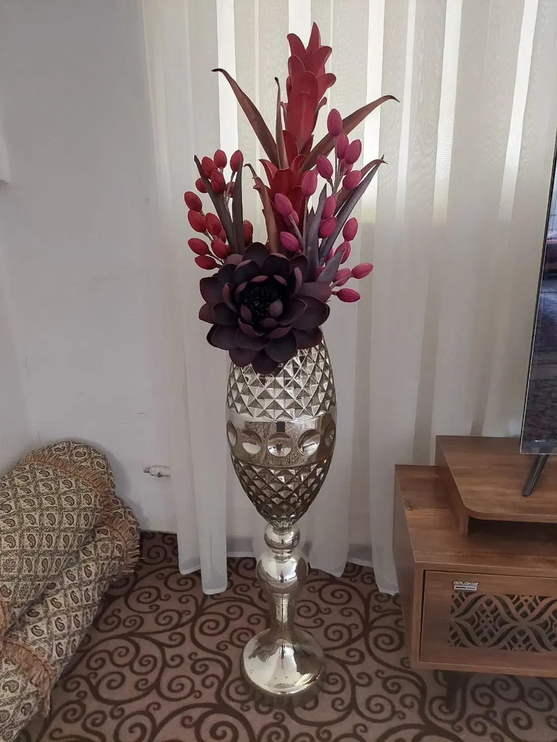 گل و گلدان|گل مصنوعی|سنندج, |دیوار