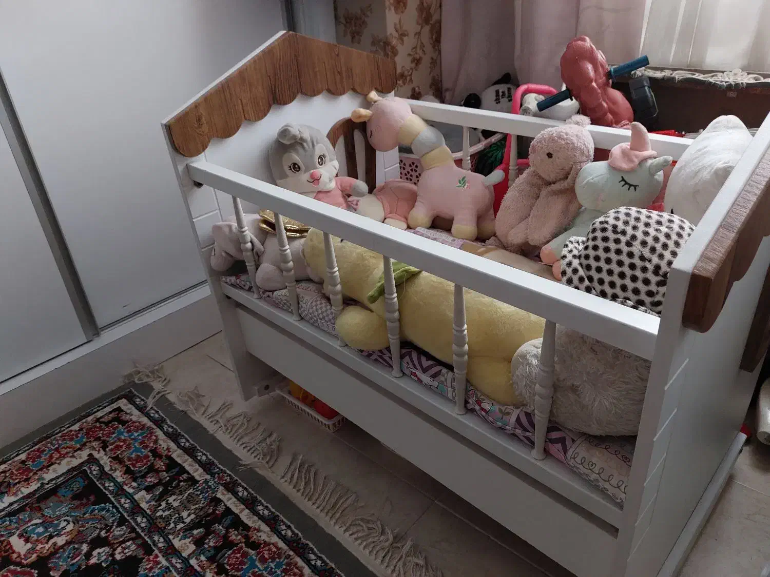 تخت کودک عسلی آینه شمعدون|مبلمان خانگی و میز عسلی|ری, دولتآباد|دیوار