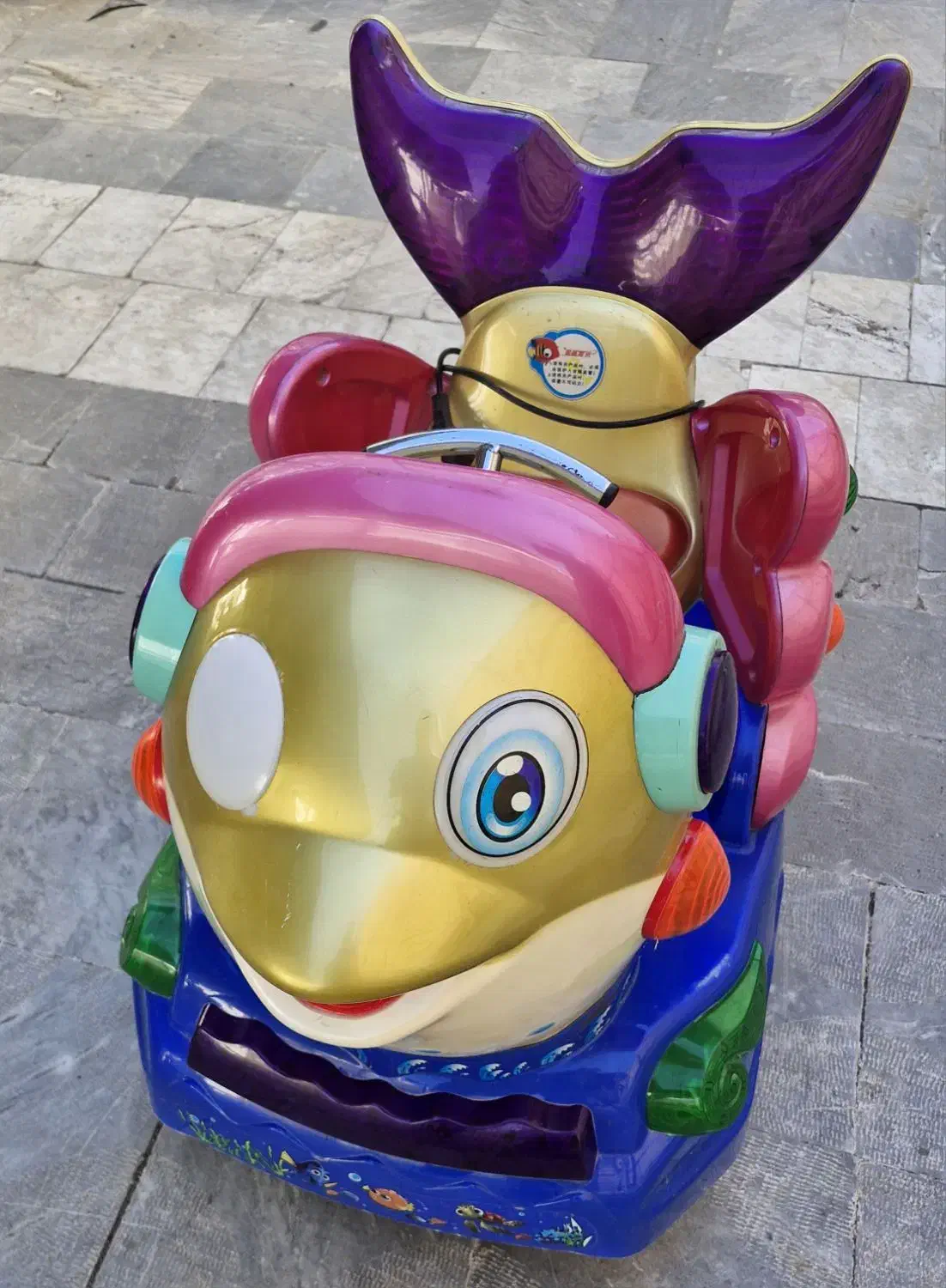 فروش تکان دهنده موزیکال دلفین، سالم|اسباببازی|اردبیل, |دیوار