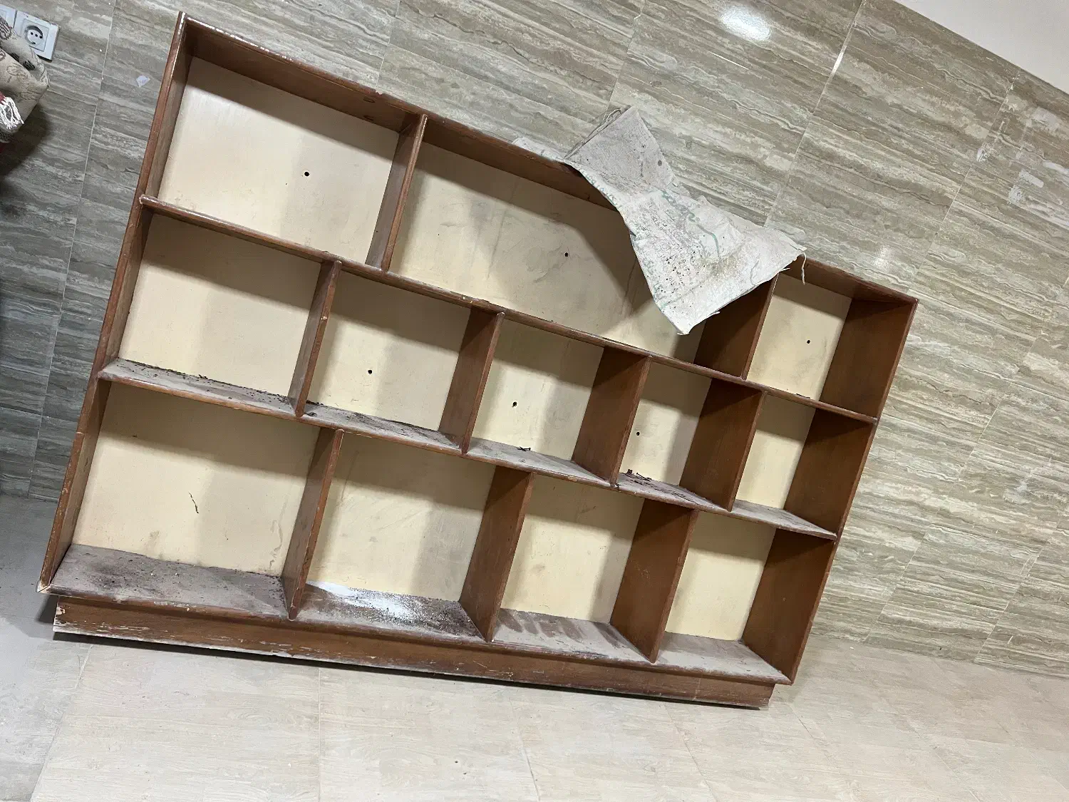 فروش قفسه چوبی|کتابخانه، شلف، قفسههای دیواری|بندر دیر, |دیوار