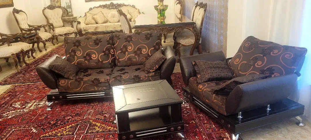 مبل ۷ نفره راحتی|مبلمان خانگی و میز عسلی|تبریز, |دیوار