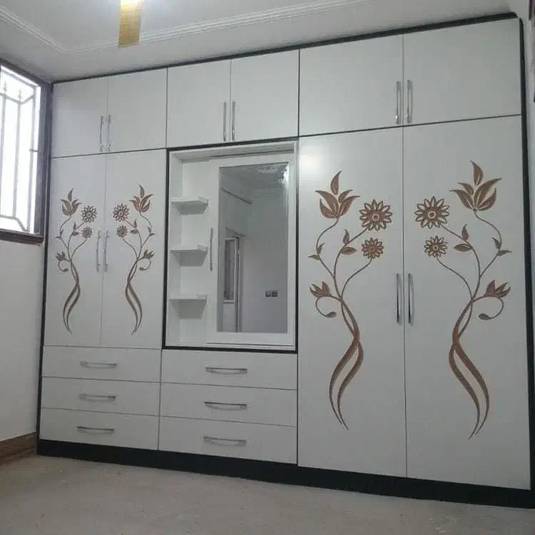 درب چوبی کابینت هایگلاس ممبران نئوکلاسیک کمدیواری|مصالح و تجهیزات ساختمان|ایرانشهر, |دیوار