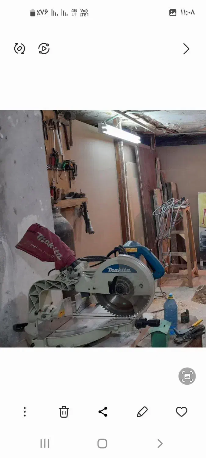 فارسی بر ماکیتا تیغ ۳۰ کشویی اصلی ۱۲۱۴|ابزارآلات|گرگان, |دیوار