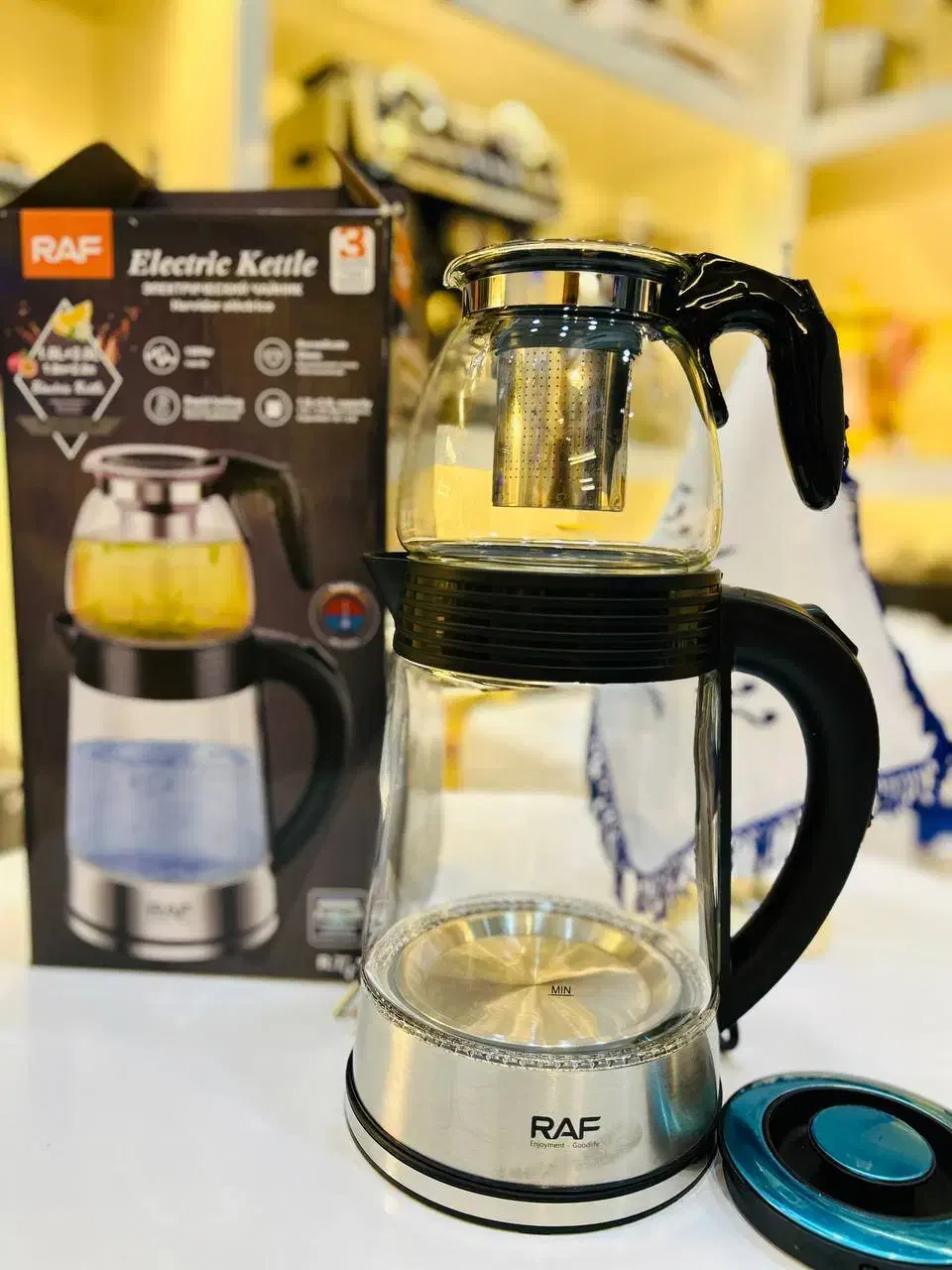 کتری چای ساز راف کلونی اسکالت|سماور، چای‌ساز، قهوه‌ساز|مشهد, کوشش|دیوار