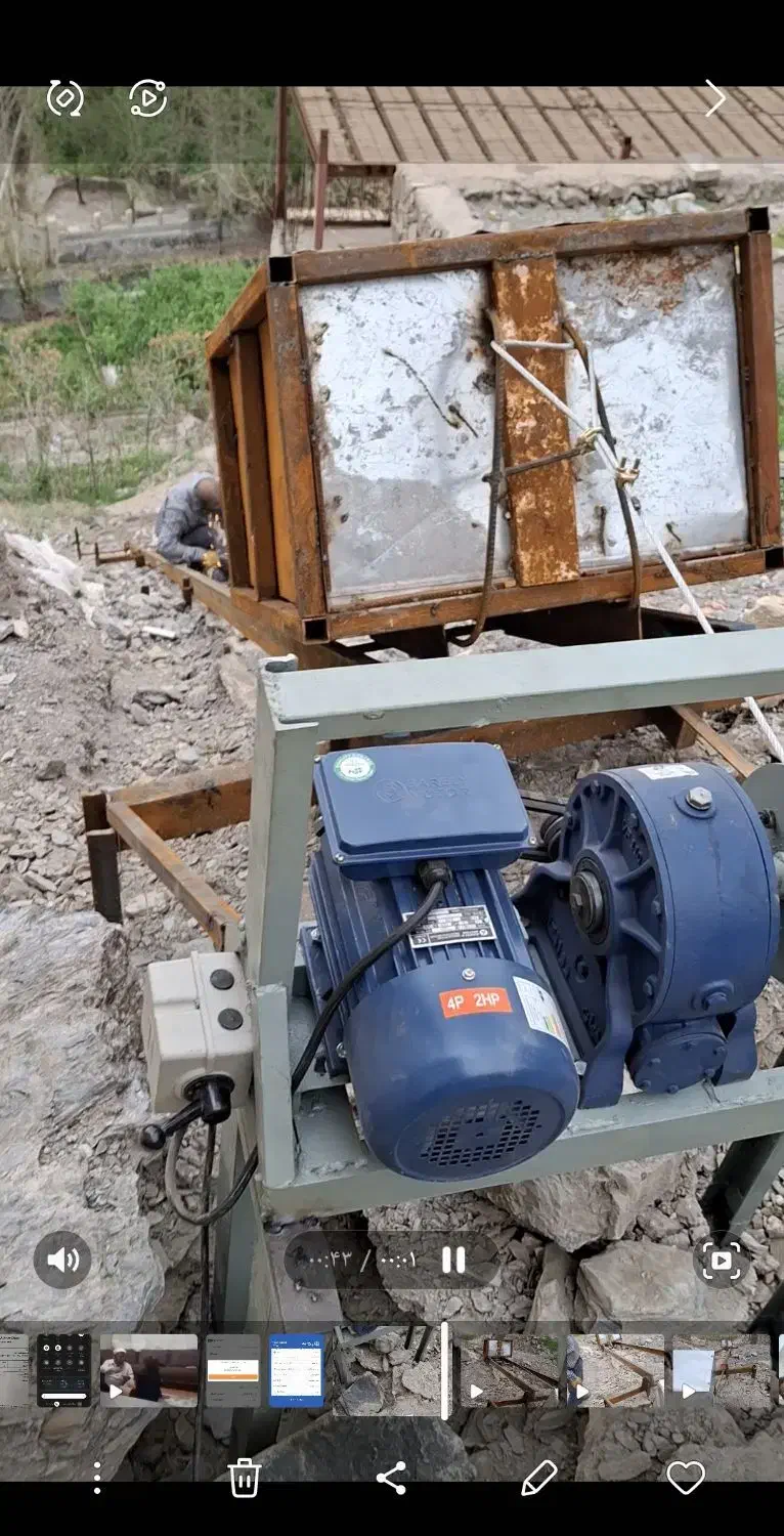 بالابر ساختمانی ۷۸۶|ماشین‌آلات صنعتی|مشهد, نوید|دیوار