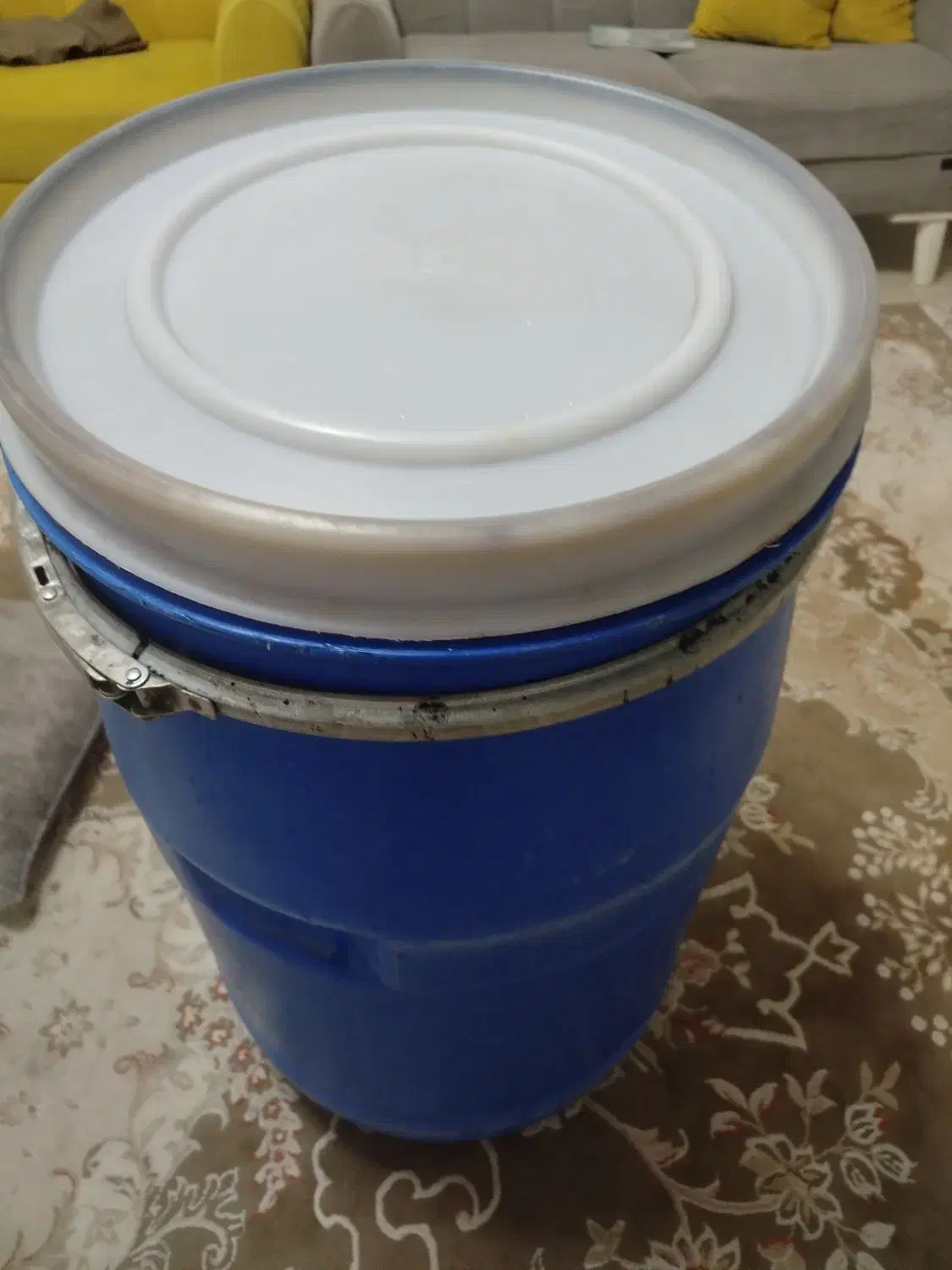 دبه ی ۱۲۰لیتری|ظروف نگهدارنده، پلاستیکی، یکبارمصرف|هشتگرد, شهرک ریحانه|دیوار