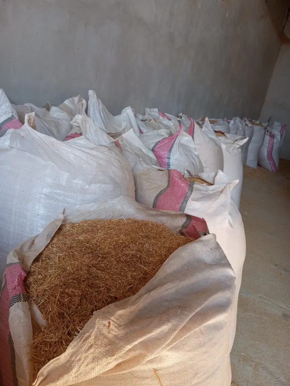 ۱۰ تن کاه گندم درجه یک|لوازم جانبی حیوانات|کازرون, |دیوار