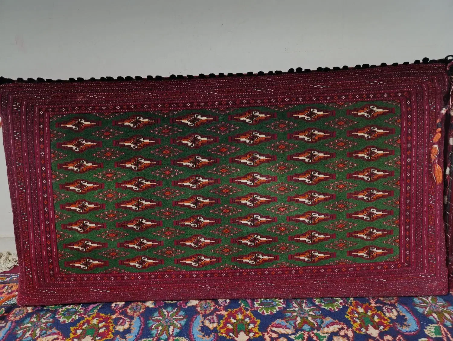 پشتی ترکمنی|فرش|قوچان, |دیوار