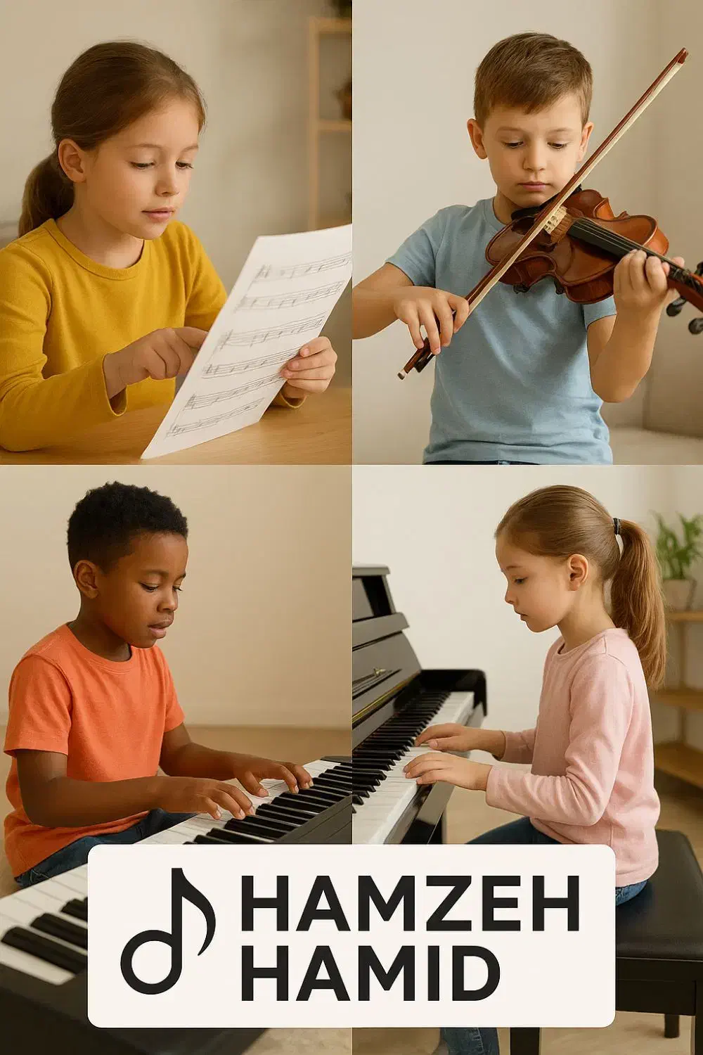 آموزش موسیقی کودک و نوجوان|خدمات آموزشی|اهواز, کوی آغاجاری|دیوار