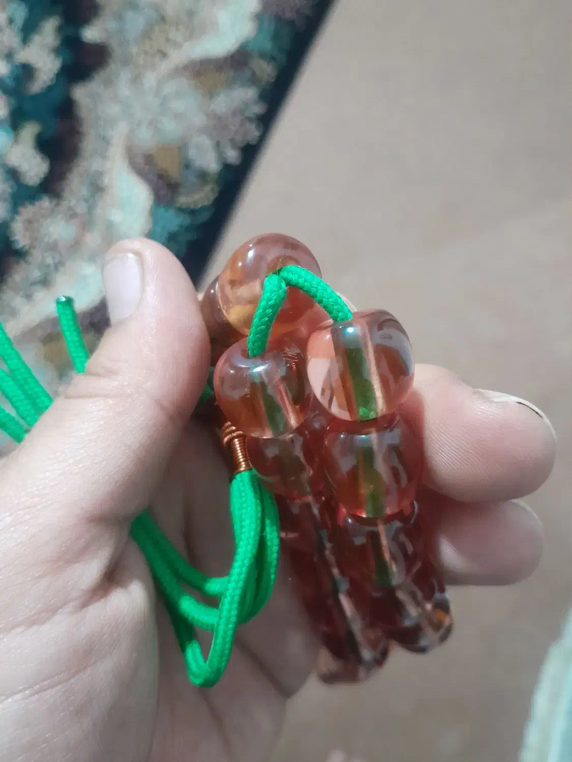 فروش تسبیح سندلوس کهنه پیازی|کلکسیون اشیاء عتیقه|سقز, |دیوار