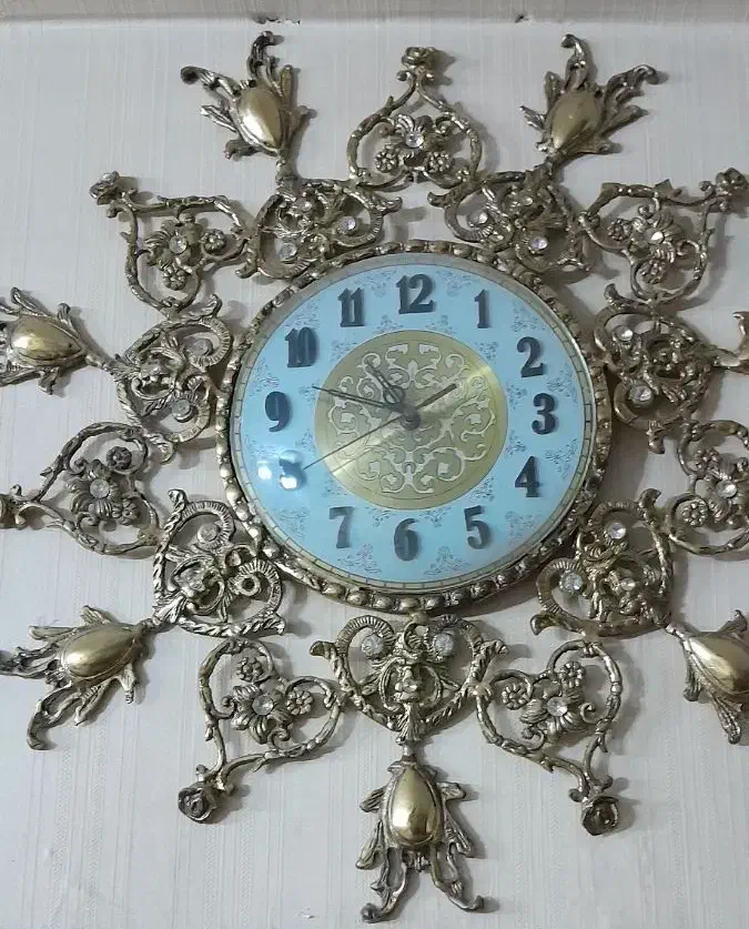 ساعت دیواری برنجی|ساعت دیواری و تزئینی|کهریزک, |دیوار