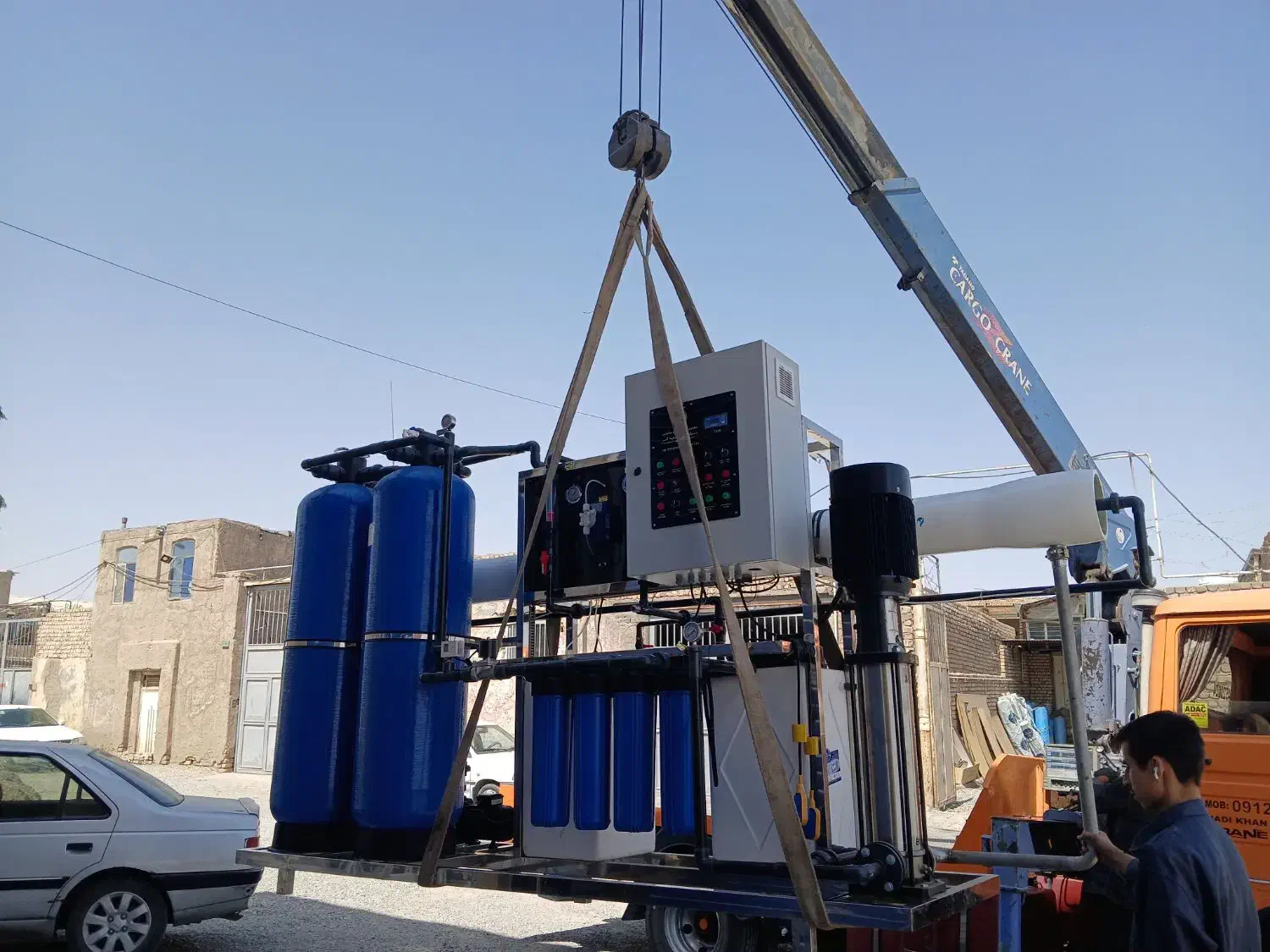 تولید و فروش دستگاه های آب شیرین کن صنعتی|آبسردکن و تصفیه آب|قم, باسکول|دیوار