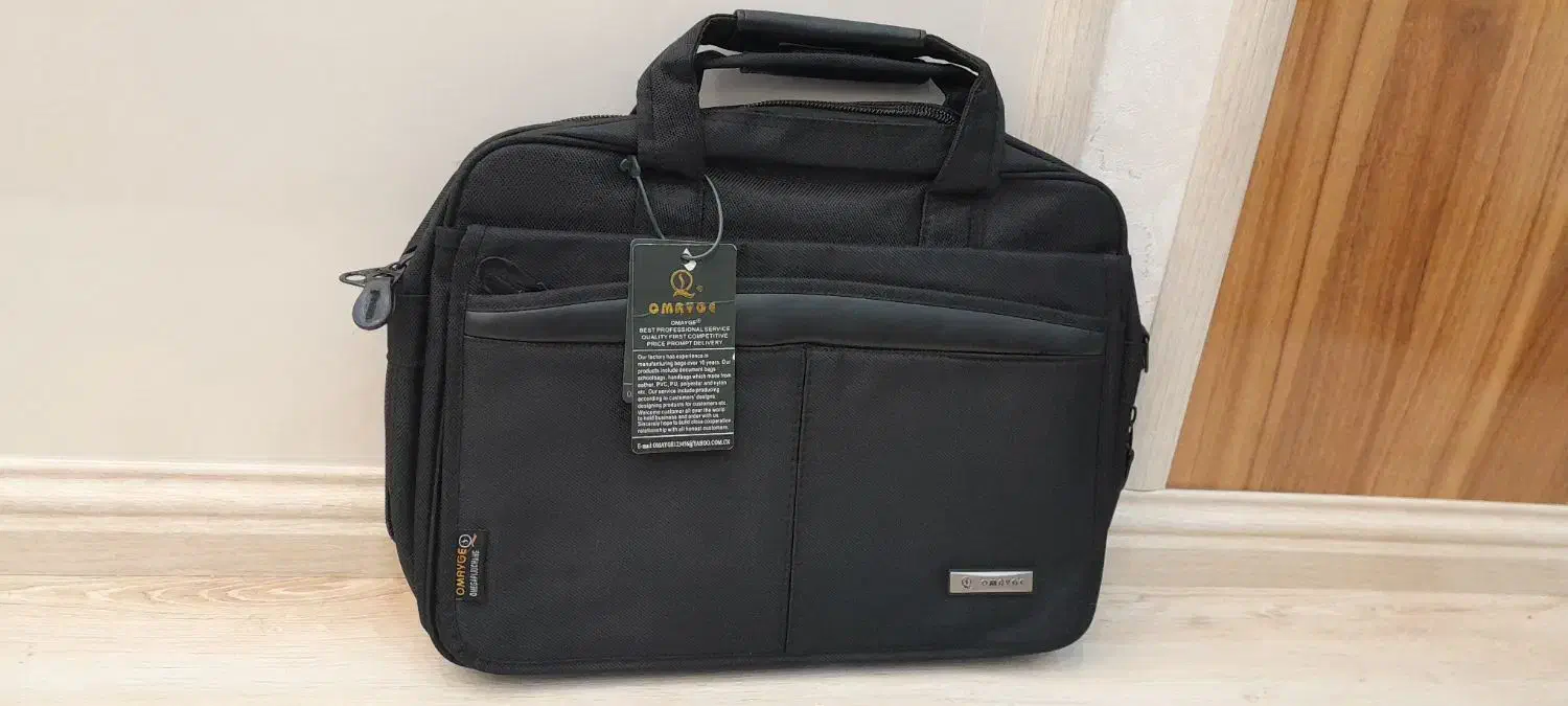 کیف اداری و لپ تاب مشکی نو|کیف، کفش، کمربند|اردبیل, |دیوار