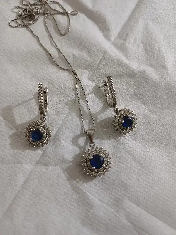 نیم ست نقره|جواهرات|کرمانشاه, |دیوار