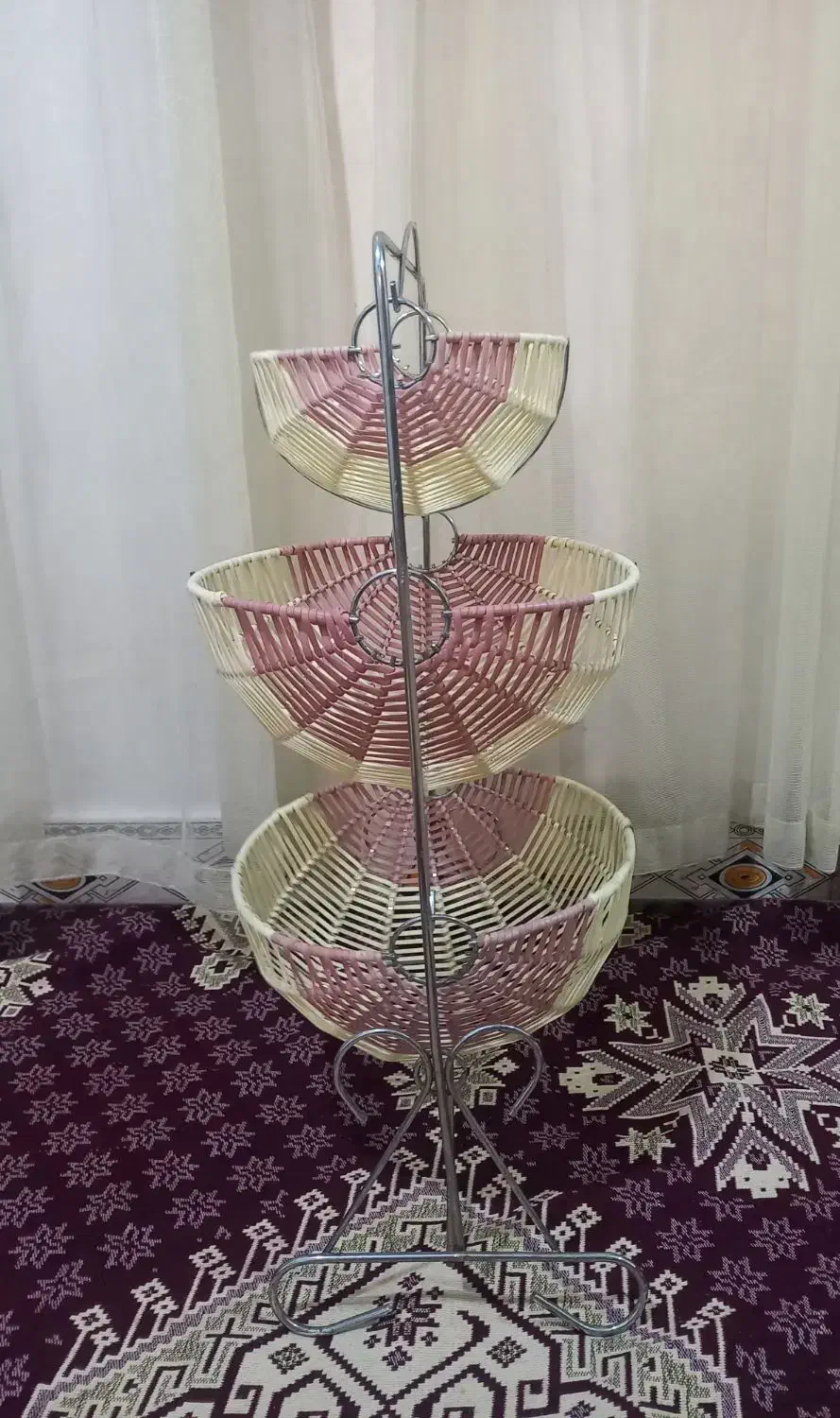 سبد جا سیب زمینی|ظروف نگهدارنده، پلاستیکی، یکبارمصرف|مرند, |دیوار