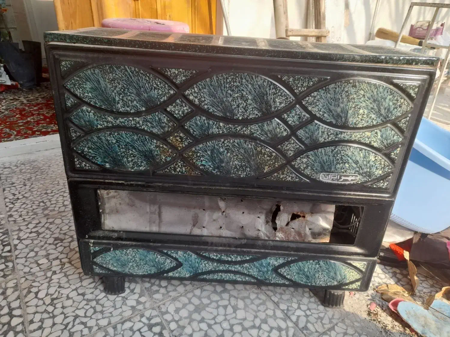 بخاری|بخاری، هیتر، شومینه|بشاریات, |دیوار