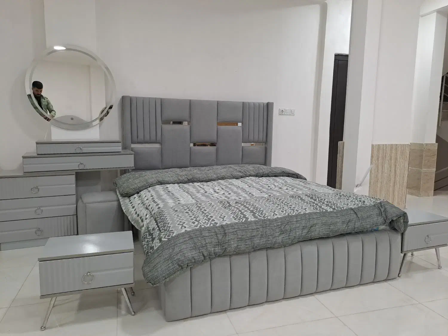 سرویس خواب ماکان|تخت و سرویس خواب|شاهین دژ, |دیوار