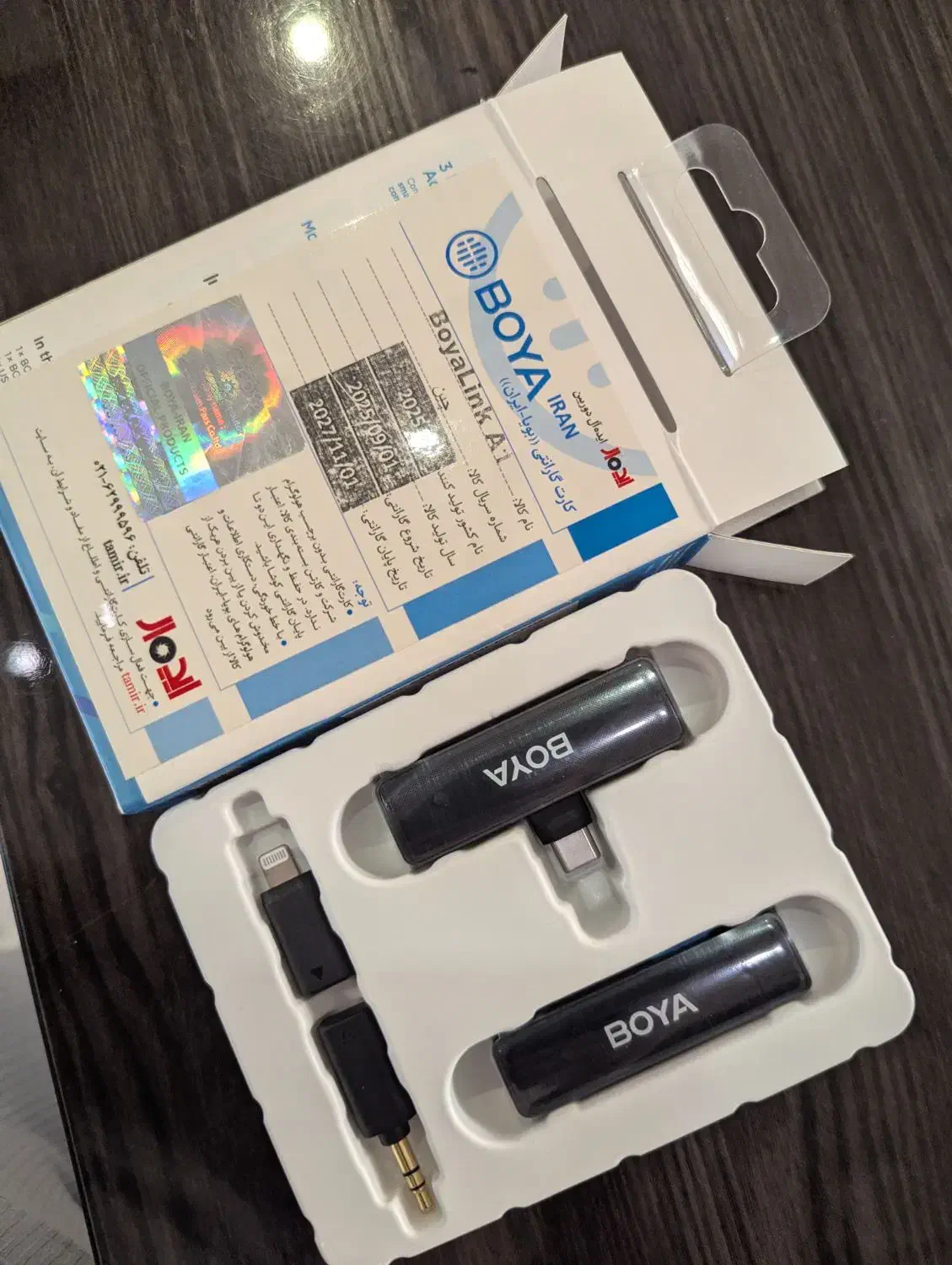 میکروفون یقه ای بی سیم بویا مدل BoyaLINK A1|صوتی و تصویری|تهران, درختی|دیوار