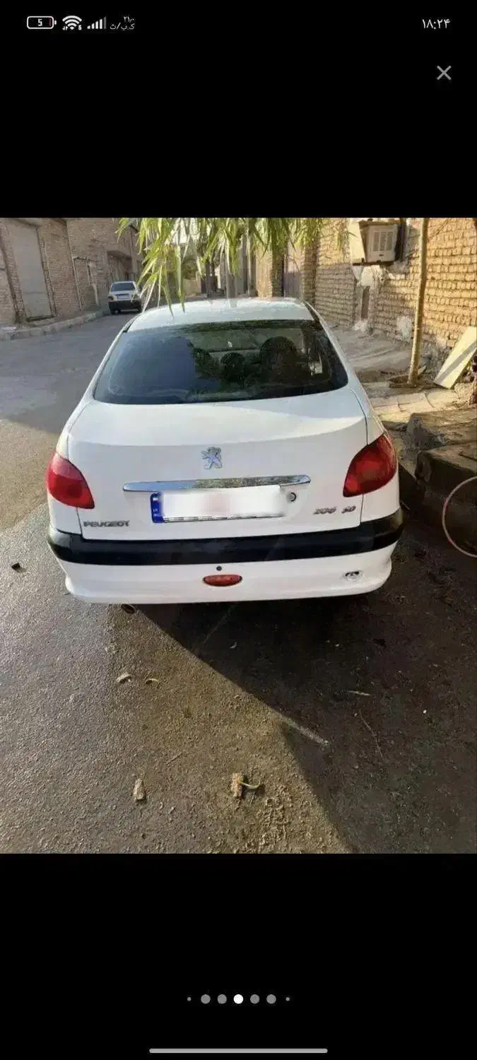 206 SD سفید مدل ۹۲ فروش فوری|خودرو سواری و وانت|پاکدشت, پارچین|دیوار
