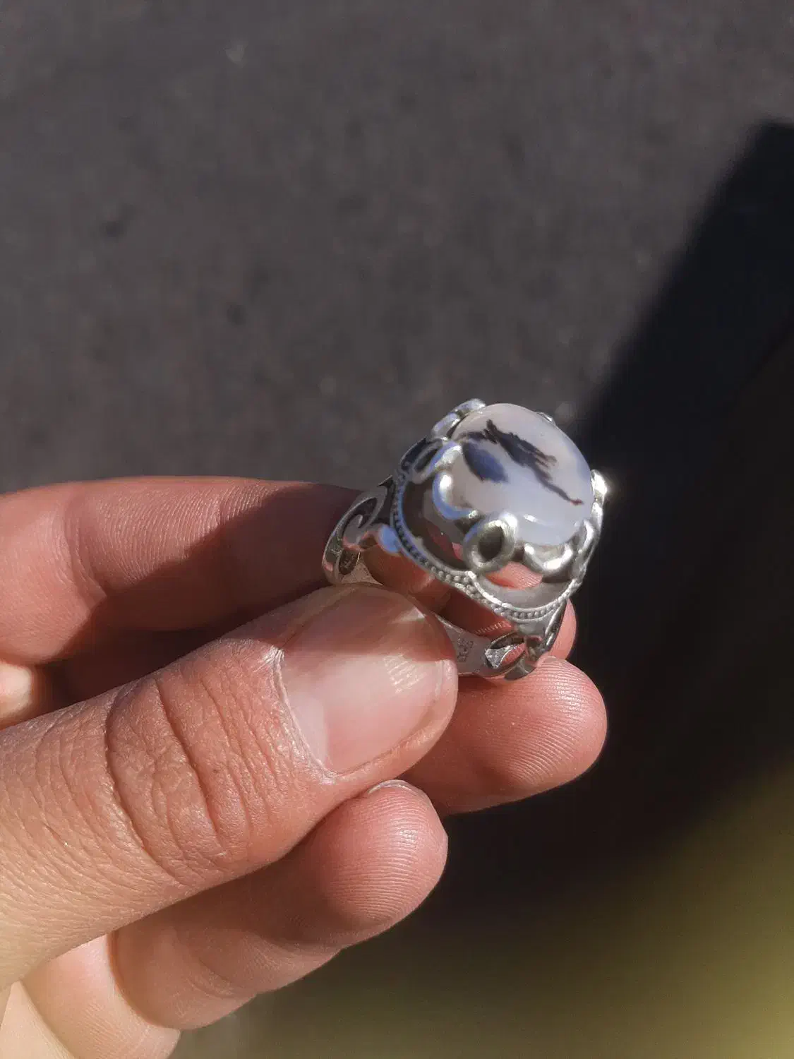 انگشتر شجر با رکاب خیلی زیبا|جواهرات|کرمان, |دیوار