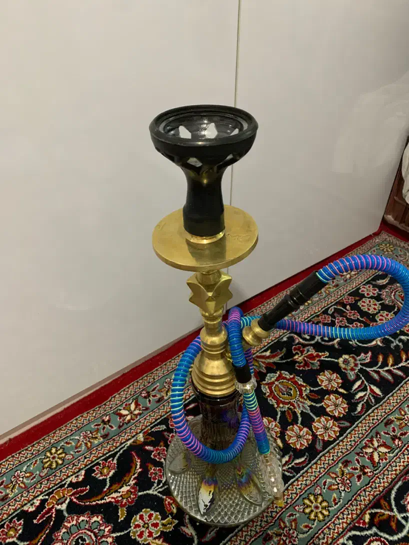 قلیون تنه برنجی در حد نو|کلکسیون و سرگرمی|شهرضا, |دیوار