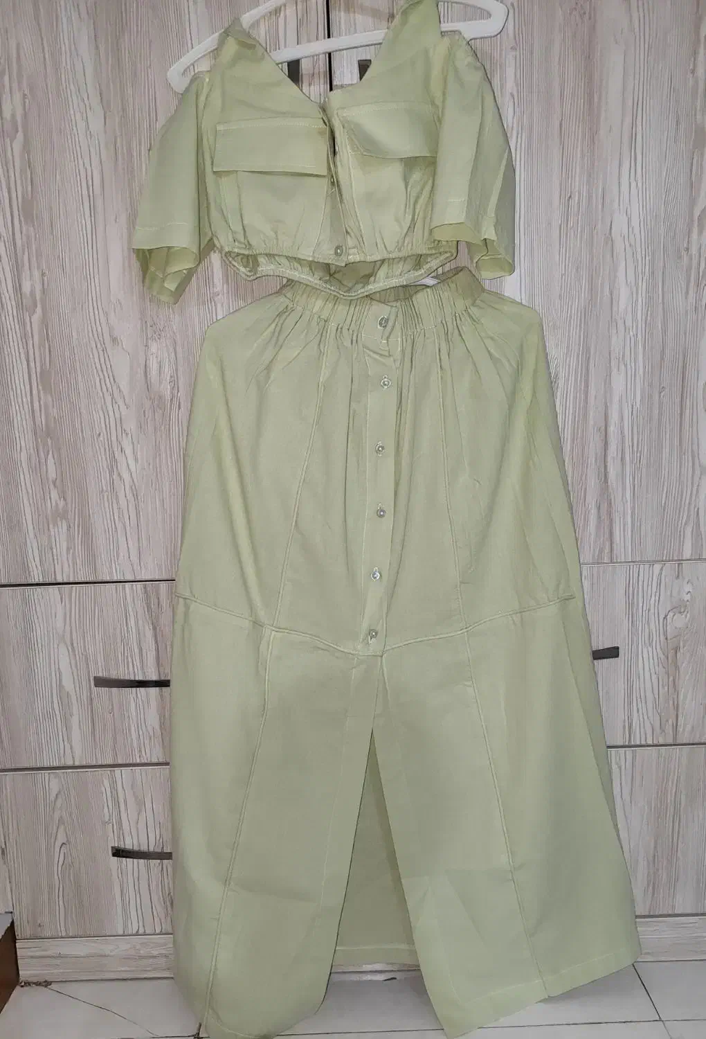 نیم تنه با دامن سایز ۳۸|لباس|رشت, قاسمیه|دیوار