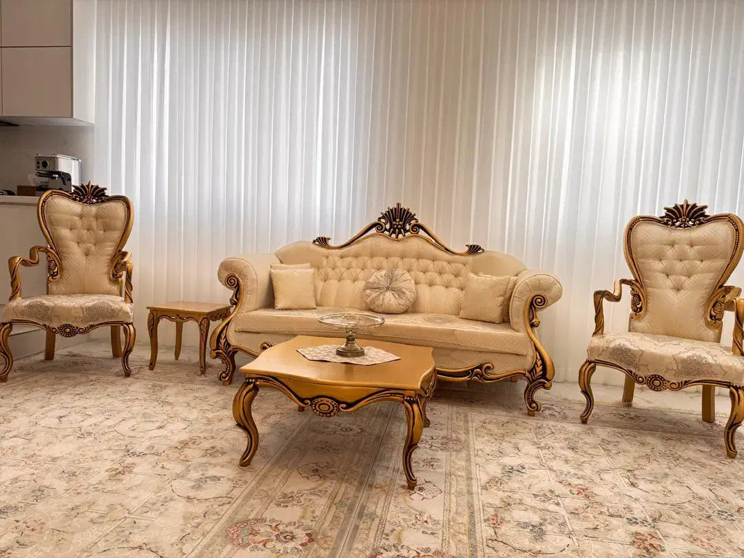 مبل ۷ نفره - چوب راش|مبلمان خانگی و میز عسلی|ایلام, |دیوار