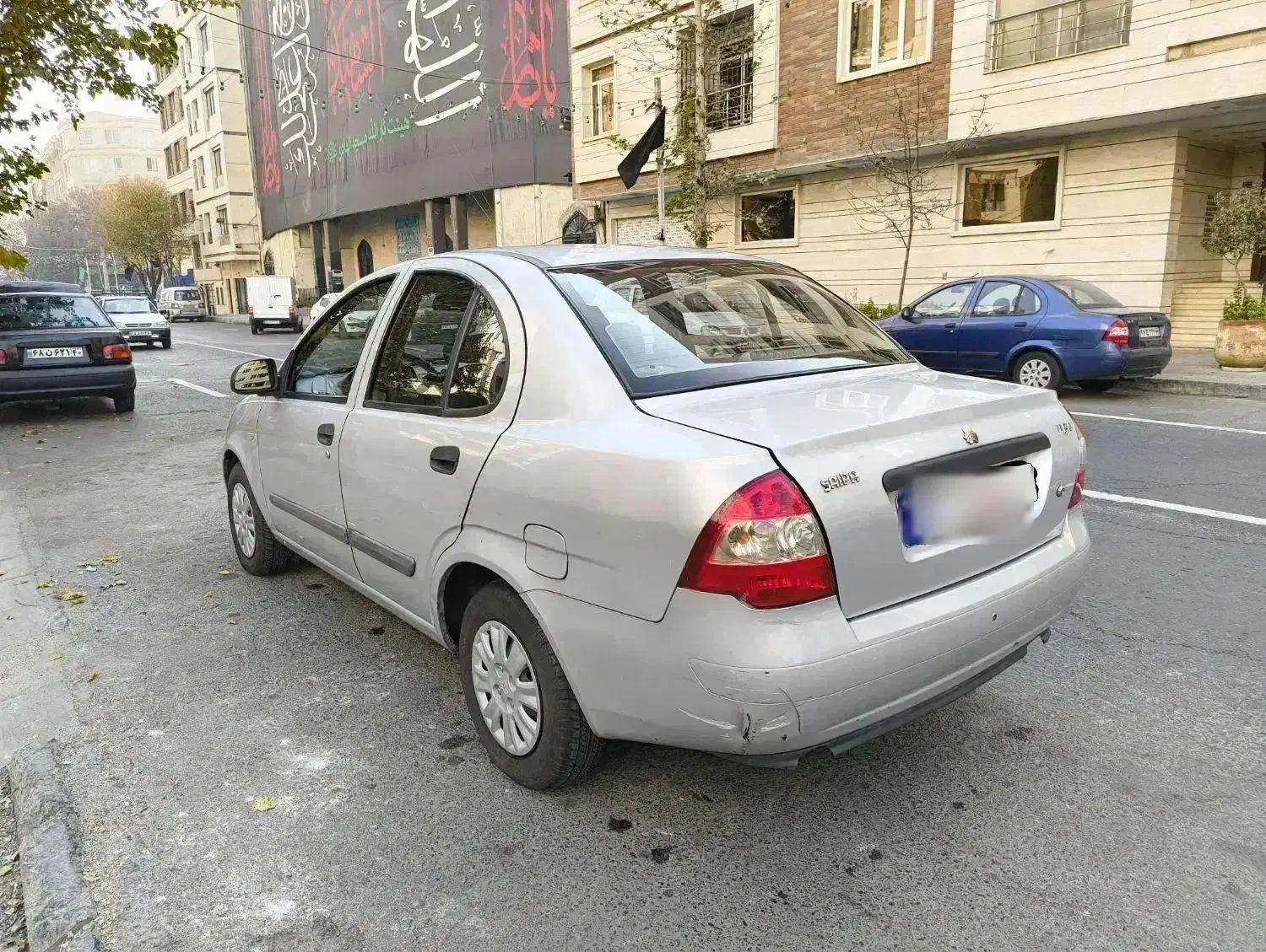 تیبا صندوق دار مدل 94 نقره ای کم کارکرد|خودرو سواری و وانت|تهران, شمس‌آباد|دیوار