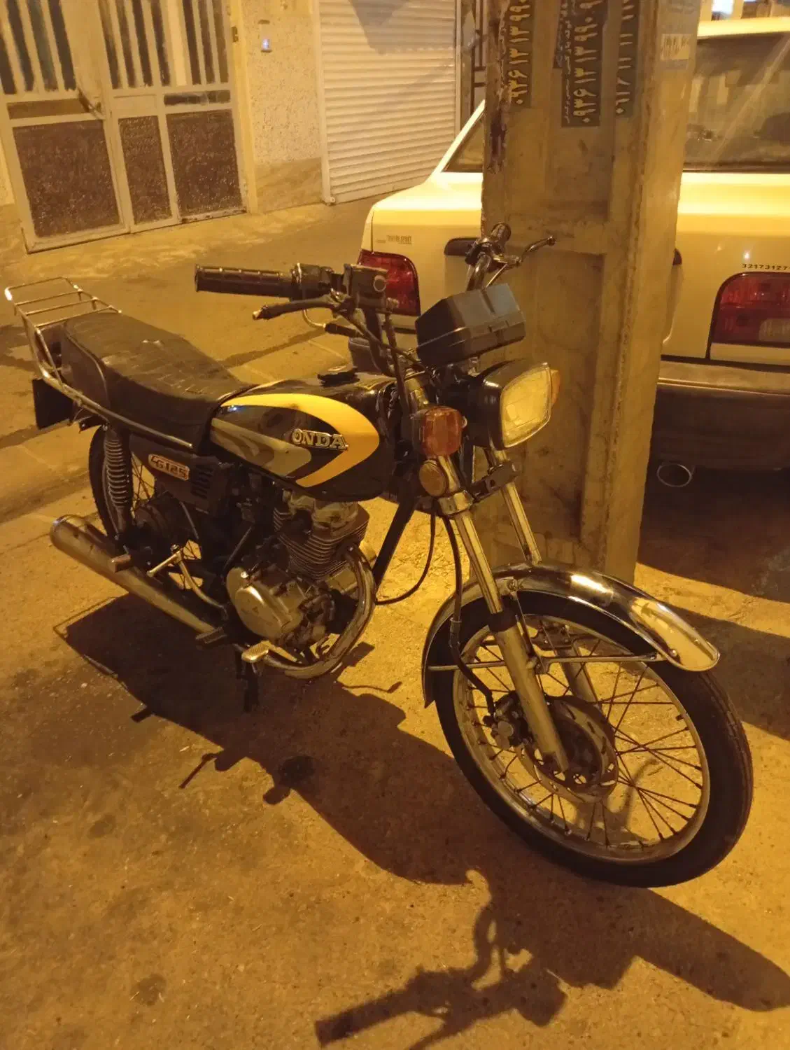 شهاب الگانس|موتورسیکلت|مشکیندشت, |دیوار