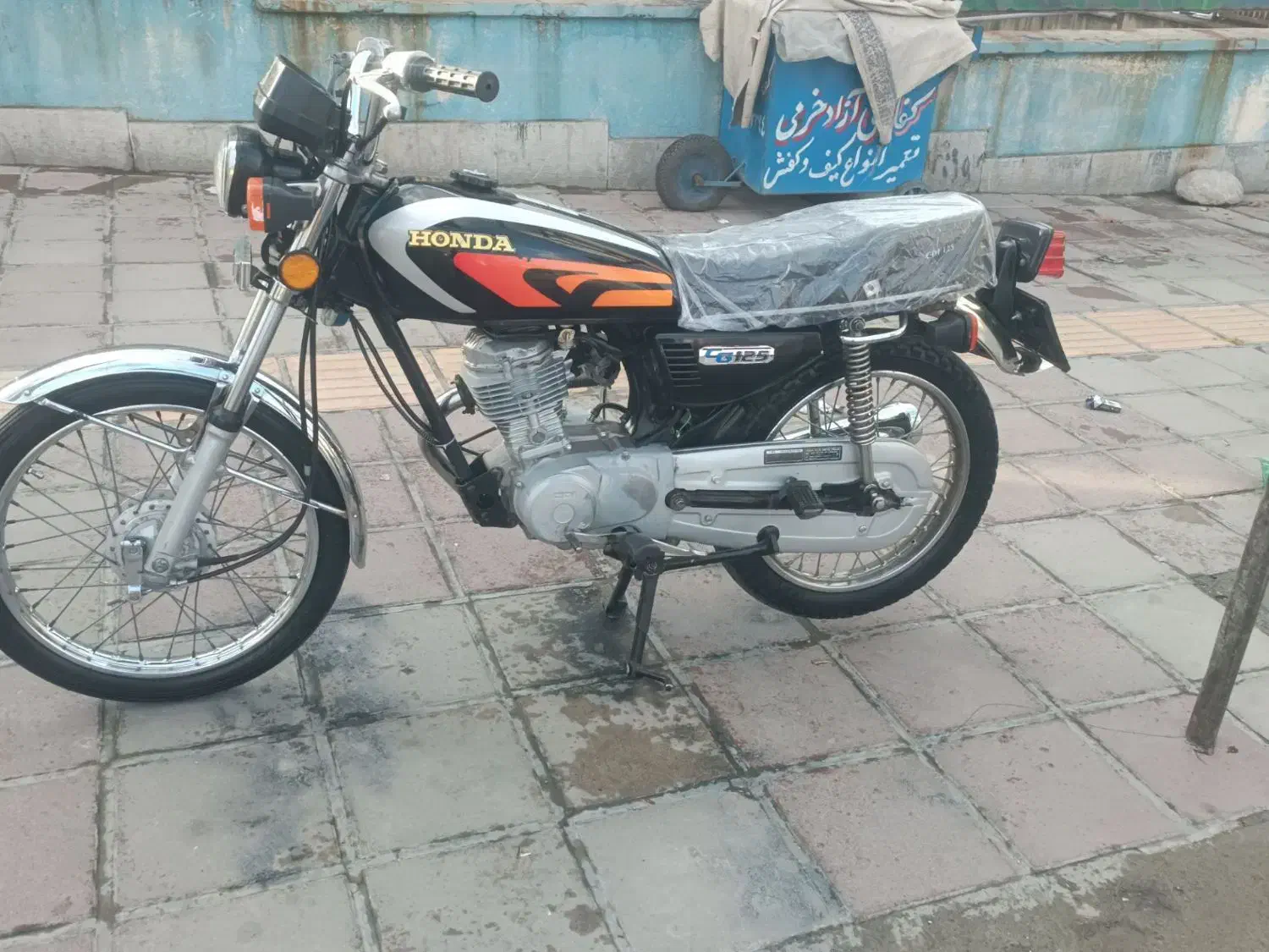 موتور هوندا 125|موتورسیکلت|کرمانشاه, |دیوار